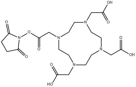 DOTA-NHS ester，羟基琥珀酰亚胺-四氮杂环十二烷四乙酸