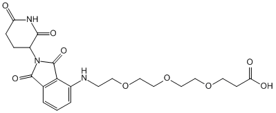 Pomalidomide-PEG3-COOH