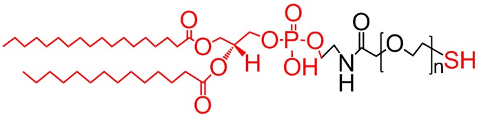 DSPE-PEG-SH，二硬脂酰磷脂酰乙醇胺-聚乙二醇-硫醇/巯基