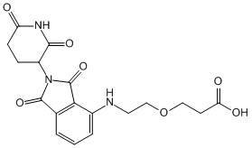 Pomalidomide-PEG1-COOH