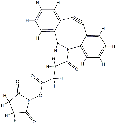 DBCO-NHS，DBCO-NHS ester，二苯并环辛烯-活性酯