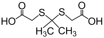 丙烷-2、2-二基双（硫）基二乙酸
