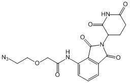 Pomalidomide-NH-CO-PEG1-N3