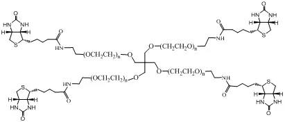 生物素聚乙二醇硅烷，Biotin-PEG-Silane，生物素具有很高的特异性和亲和力