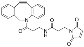 二苯基环辛炔-马来酰亚胺，1395786-30-7，DBCO-Maleimide，DBCO-Mal 定制合成