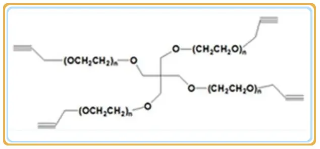 4-Arm PEG-Alkyne，四臂-聚乙二醇-炔基，一种多臂PEG衍生物