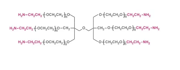 6-arm-PEG-NH2,6-arm-PEG-amine,六臂-聚乙二醇-氨基可用以修饰多肽