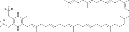Coenzyme Q10-d6 (CoQ10-d6, Ubidecarenone-d6, Ubiquinone-10-d6, Ubiquinone Q10-d6, CAS Number: 110971-02-3)