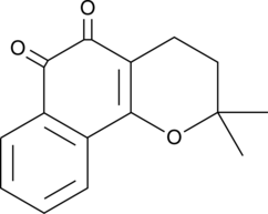 β-Lapachone (ARQ 501, NSC 26326, NSC 629749, SL 11001, CAS Number: 4707-32-8)