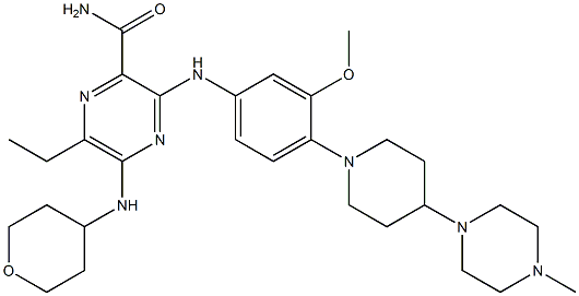 Gilteritinib (ASP2215),99%，活性氧簇