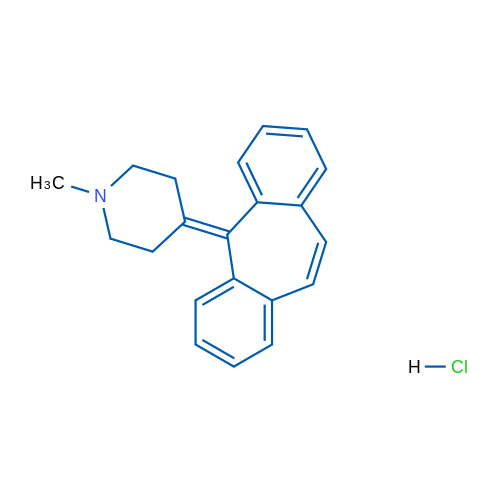 Cyproheptadine HCl,99%，活性氧簇，