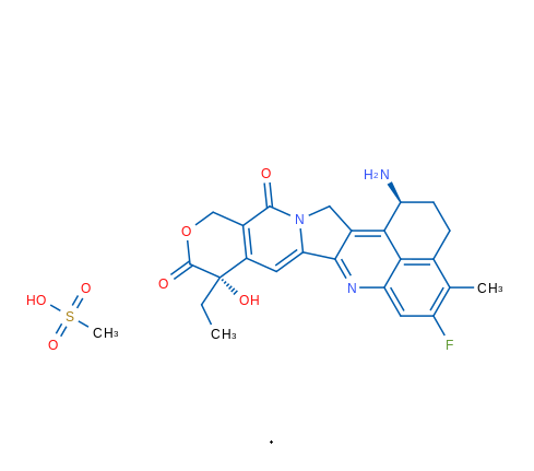 Exatecan Mesylate,≥99%，ROS小分子